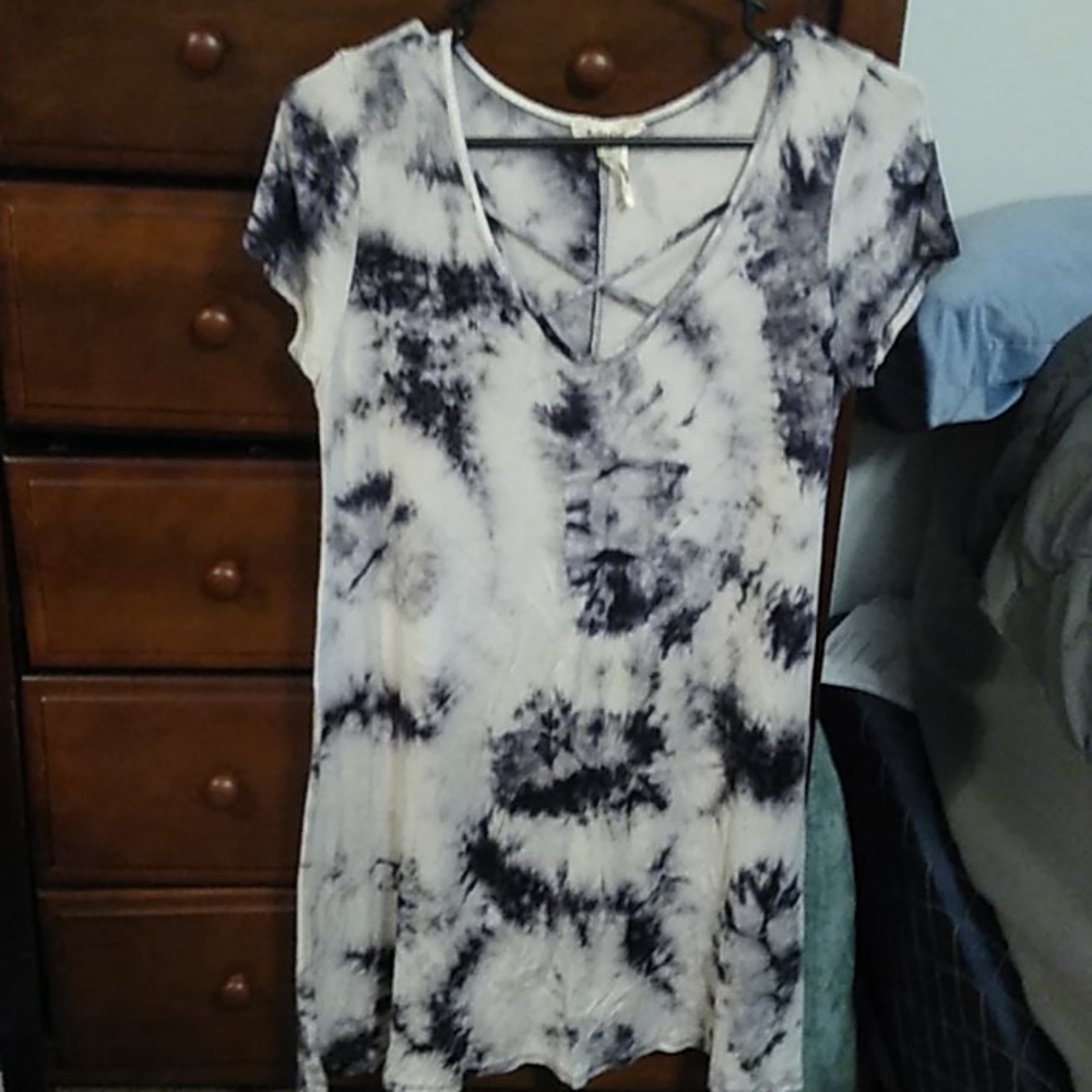 Vintage!! Rolla Costa tye dye Tshirt dress